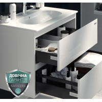 Тумба Форева 81 см з чорною шухлядою - фурнітура Blum Тумба Форева 81 см з чорною шухлядою - фурнітура Blum