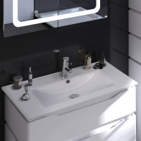 Раковина Qtap 71 см напольной тумбы Алесса белая Раковина Qtap 71 см напольной тумбы Алесса белая