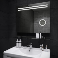 Зеркало LAVA Делла 80×65 с LED подсветкой и сенсором взмаха Зеркало LAVA Делла 80×65 с LED подсветкой и сенсором взмаха