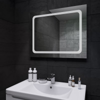 Дзеркало у ванну кімнату LAVA Хелла 80×65 з LED підсвіткою та сенсором помаху Дзеркало у ванну кімнату LAVA Хелла 80×65 з LED підсвіткою та сенсором помаху