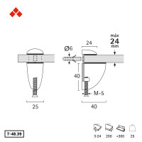2- Чертеж Полкодержатель REI NGM черний ZC0000169 2- Чертеж Полкодержатель REI NGM черний ZC0000169
