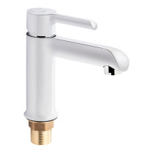 Змішувач для раковини Qtap Grand QTGRAWCR001F Chrome/White Змішувач для раковини Qtap Grand QTGRAWCR001F Chrome/White
