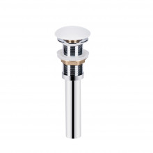 Донний клапан для раковини Qtap PU02 225х70х70 White