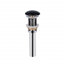 Донний клапан для раковини Qtap PU03 225х70х70 Matt black
