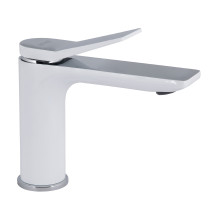Змішувач для раковини Qtap Presto QTPRE270CRW45576 Chrome/White Змішувач для раковини Qtap Presto QTPRE270CRW45576 Chrome/White
