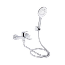 Змішувач для ванни Qtap Vlasta New (з душовим гарнітуром) QTVLA259CRM45642 Chrome Змішувач для ванни Qtap Vlasta New (з душовим гарнітуром) QTVLA259CRM45642 Chrome
