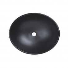 Раковина-чаша Qtap Dove 415x340x140 Matt black QT06116062AMB