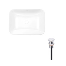 Комплект Qtap Scorpio: Раковина врезная прямоугольная 615х390х150 мм White + Донный клапан PU02 Комплект Qtap Scorpio: Раковина врезная прямоугольная 615х390х150 мм White + Донный клапан PU02