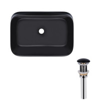 Комплект Qtap Scorpio: Раковина накладная прямоугольная 550х390х120 мм Matt Black + Донный клапан PU03 Комплект Qtap Scorpio: Раковина накладная прямоугольная 550х390х120 мм Matt Black + Донный клапан PU03