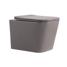 Унітаз підвісний Tern Ultra Quiet 490×365×325 мм, Stone Grey, з сидінням Slim Duroplast / Soft-close / Quick Release QT17332303ASSG Qtap Унітаз підвісний Tern Ultra Quiet 490×365×325 мм, Stone Grey, з сидінням Slim Duroplast / Soft-close / Quick Release QT17332303ASSG Qtap