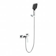 Смеситель для душа Qtap Capricorn с душевым гарнитуром Chrome (k35) QTCAP4060102C48221