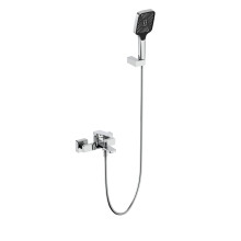 Змішувач для ванни Qtap Capricorn з душовим гарнітуром Chrome (k35) QTCAP3060102C48222