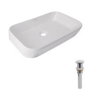 Комплект Qtap Scorpio: Раковина накладная 550x390x120 мм, White, прямоугольная + Донный клапан Pop-up PU02 Комплект Qtap Scorpio: Раковина накладная 550x390x120 мм, White, прямоугольная + Донный клапан Pop-up PU02