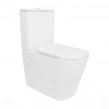 Унитаз напольный Qtap Stork Ultra Quiet 630×350×805 мм с сиденьем Soft-close, White QTSTO27W49260