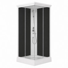 Душевой бокс Lidz Kubis SB90x90.SAT.LOW.GR, стекло тонированное 4 мм Душевой бокс Lidz Kubis SB90x90.SAT.LOW.GR, стекло тонированное 4 мм