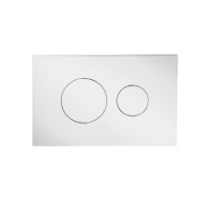 Клавиша смыва Qtap Standard 152x236x28 мм, Chrome, круглая QTSTD164CRM49469