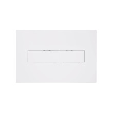 Клавиша смыва Qtap Standard 152x236x28 мм, White, линейная QTSTD164W49471