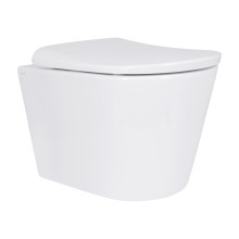 Унітаз підвісний Qtap Scorpio ML Ultra Quiet 520x365x365 мм, з сидінням Soft-close MagLock, White QTSCOML26W49624 Унітаз підвісний Qtap Scorpio ML Ultra Quiet 520x365x365 мм, з сидінням Soft-close MagLock, White QTSCOML26W49624