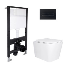 Готове рішення Qtap для ванної кімнати: підвісний унітаз Tern Ultra Quiet 525x345x360 + комплект інсталяції Standard (лінійна клавіша Black) Готове рішення Qtap для ванної кімнати: підвісний унітаз Tern Ultra Quiet 525x345x360 + комплект інсталяції Standard (лінійна клавіша Black)