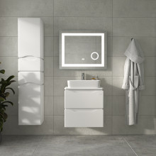 Тумба з умивальником "АЛЕССА AIR RAPID" 60 см, біла (MV0000899) Тумба з умивальником "АЛЕССА AIR RAPID" 60 см, біла (MV0000899)