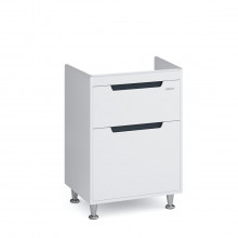 Тумба без умывальника "ГРЕТА" 60 см, белая (TV0000167)