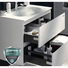 Тумба з умивальником "ФОРЕВА AIR КЛЕА" 81 см, біла (MV0000803) Тумба з умивальником "ФОРЕВА AIR КЛЕА" 81 см, біла (MV0000803)