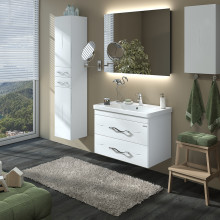 Напівпенал Slim "МИНДАЛЬ AIR" 35 білий, правий